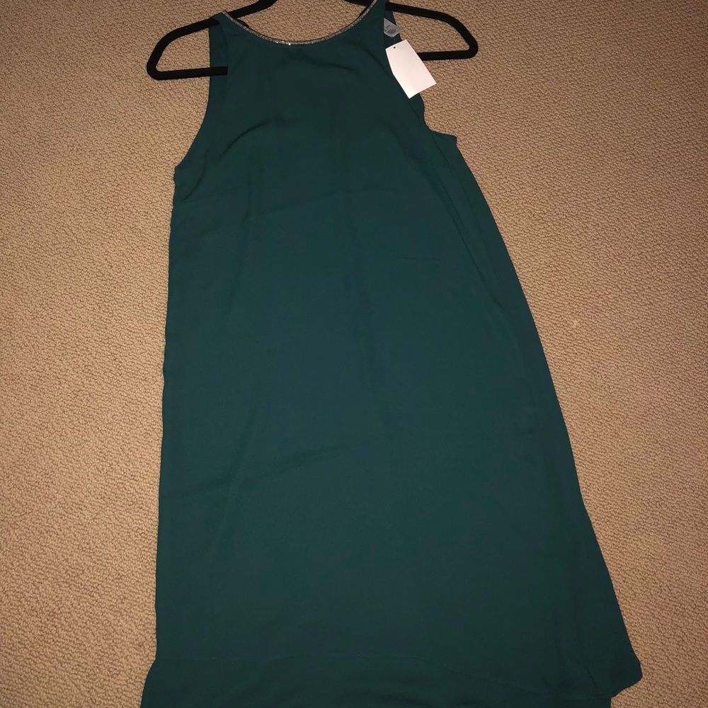 brand new green h&m dress